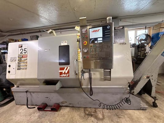 Haas #TL-25, 2-Axis CNC Lathe, 30" swing, 16" turning diameter, 39" machining length, 10" chuck, 3" bar, 30 - Image 1