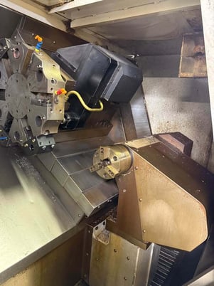 Haas #TL-25, 2-Axis CNC Lathe, 30" swing, 16" turning diameter, 39" machining length, 10" chuck, 3" bar, 30 - Image 7