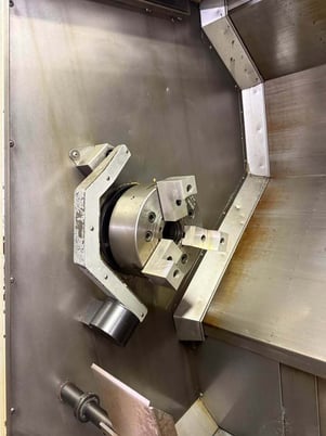 Haas #TL-25, 2-Axis CNC Lathe, 30" swing, 16" turning diameter, 39" machining length, 10" chuck, 3" bar, 30 - Image 8