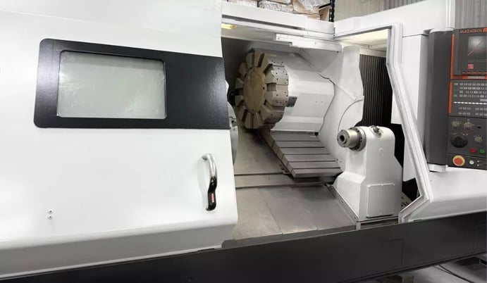 Mazak #Nexus-Quick-Turn-450-II, 2-Axis CNC Lathe, 33.2" swing, 22.83" max. cutting diameter, 40" between - Image 2