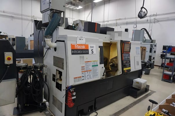 Mazak #Integrex-100-IV-S, 4-Axis CNC Lathe, 21.4" swing, 20.39" machining length, 16.14" X, 5.51" Y, 22.44" - Image 3