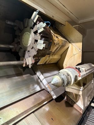 Mazak #Slant-Turn-Nexus-500, 2-Axis CNC Lathe, 40.9" swing, 35.8" turning diameter, 80" machining length - Image 4