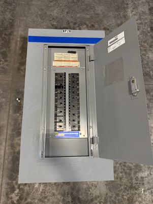 225 Amp. Square D, NC38F, Type 1 Enclosure 3-Phase, 4-Wire, 120/208Y Volts w/ misc. breakers - Image 2