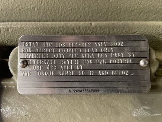 500 HP 1800 RPM General Electric, Frame 5013S, TEFC BB, 2300 Volts, New Surplus - Image 5