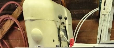 Hobart #M-802, 2 HP, used mixer for sale - Image 4