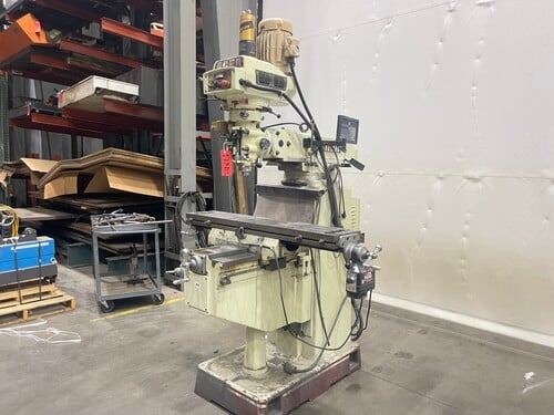 Acer #EVS-3VKH, vertical knee mill, 10" x50"table - Image 1