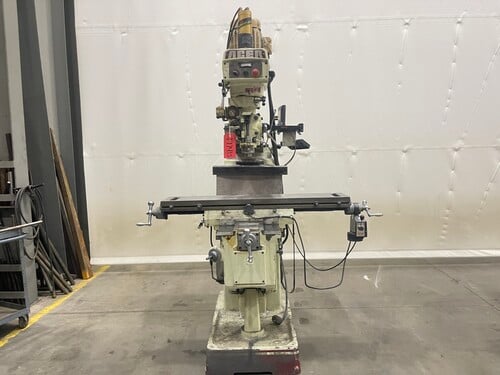 Acer #EVS-3VKH, vertical knee mill, 10" x50"table - Image 2