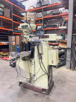 Acer #EVS-3VKH, vertical knee mill, 10" x50"table - Image 5