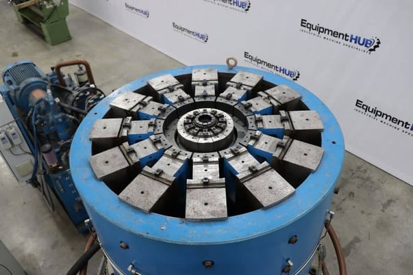 Grotnes #14-HE-300-12, 30" 12-jaw hydraulic ring expander, touch screen pedestal Control, 2011 - Image 2