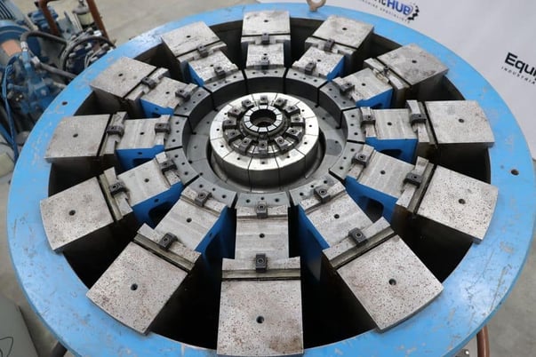 Grotnes #14-HE-300-12, 30" 12-jaw hydraulic ring expander, touch screen pedestal Control, 2011 - Image 3