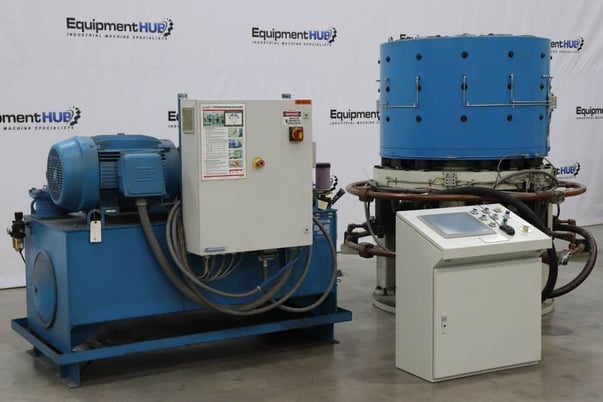 Grotnes #14-HE-300-12, 30" 12-jaw hydraulic ring expander, touch screen pedestal Control, 2011 - Image 6