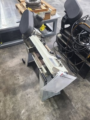 4" x 6" MSC #9513052, horizontal band saw, 63" x 1/2"blade, 4-1/2"round capacity, 110 V. - Image 2