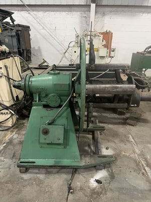 2500 lb. Littell #25-18, non-motorized coil reel, 24" mandrel, 60" outside dimensions, 16"-20" ID, manual - Image 1