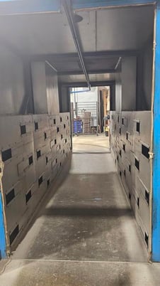 60" width x 96" H x 216" L Eaton Fabricating, Batch Oven w/Top Mount Burner Box & Doors on Both Ends, 500000 - Image 2