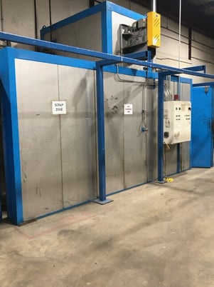 60" width x 96" H x 216" L Eaton Fabricating, Batch Oven w/Top Mount Burner Box & Doors on Both Ends, 500000 - Image 5