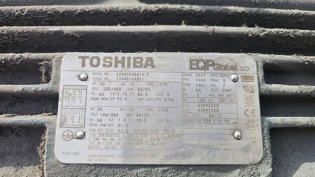 20000 cfm @ 1.5" S.P., Cincinnati Fans #CPF-300, Insulated Plug Fan, 3" Insulated Plug, 20 HP, 230/460 V, 2017 - Image 2