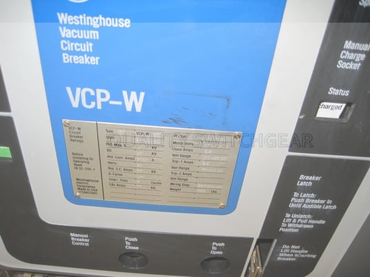 3000 Amps, Cutler-Hammer, 150VCP-W1000, 125 VDC controls 1000 MVA - Image 2