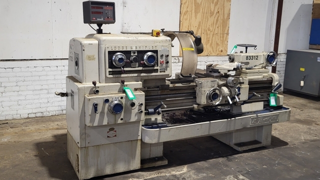Lodge & Shipley #A, lathe, 20-1/2" swing, 30" centers, apron controlled mechanical clutch/brake system - Image 1