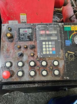 16" x 16" Amada #HA-400W, Manual Horizontal Saw, 0.5"-16" round diameter, 15' x 0.050" x 1.5" blade, 50-295 - Image 5