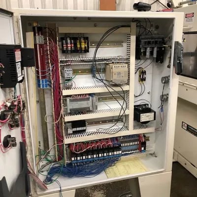 Magnus #ML24-1.5XS, Automatic 5-Stage Immersion/Agitation Parts Washer, 16" x22" tanks, RL, 2002 - Image 2