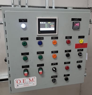 144" width x 144" H Oven Empire Manufacturing #OEMB-12-12 series, Batch Oven, double doors, 20' or 15' L, NEW - Image 2