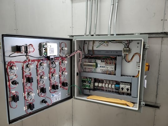 144" width x 144" H Oven Empire Manufacturing #OEMB-12-12 series, Batch Oven, double doors, 20' or 15' L, NEW - Image 3