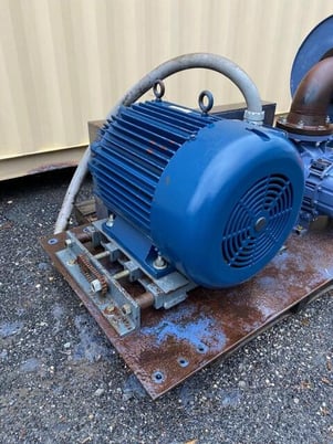 1800-2300 cfm, 12 -15 psi, Robuschi #RBS 85/V-UNI/ANSI, Rotary Lobe Blower Package, Marathon 100 HP Motor - Image 6