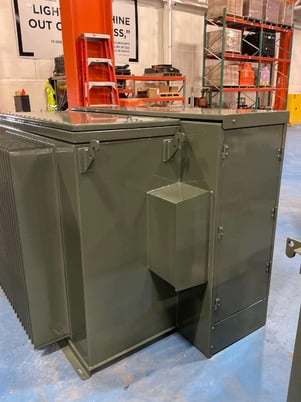 1000 KVA 34500GY/19920 Primary, 480Y/277 Secondary, 3 phase, Padmount Transformer, Ready To Ship (2 available) - Image 3