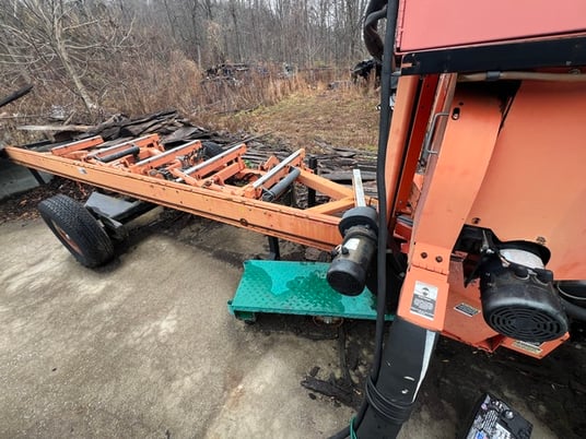 Wood-Mizer #LT40, Super Hydraulic Sawmill, 25 HP, 685 hours, sharpener & setter, 2001 - Image 7
