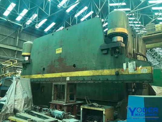 500 Ton, Pacific #K500-21, hydraulic brake, 21' overall, 197" between housing, 12" stroke, 1972, #63121 - Image 1