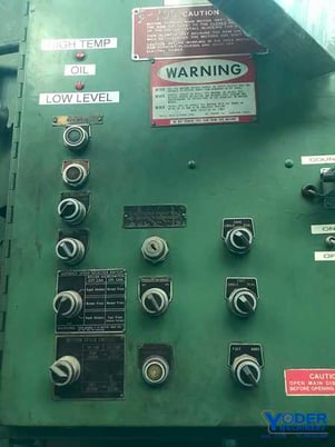 500 Ton, Pacific #K500-21, hydraulic brake, 21' overall, 197" between housing, 12" stroke, 1972, #63121 - Image 4