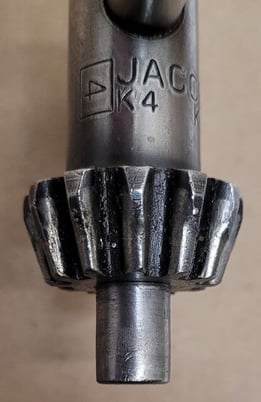 Rohiti #BB20-4, drill chuck w/ Jacobs arbor AO404 - Image 9