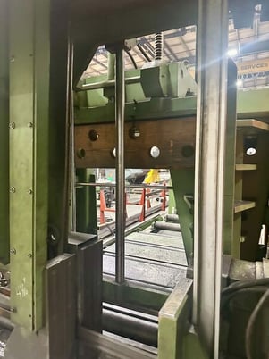 39.37" x 39.37" Peddinghaus #1000-1000A, horizontal band saw, 19.5 HP, 492 FPM, 2008 - Image 6