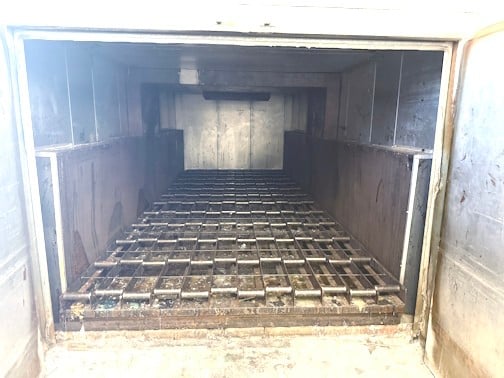 96" width x 78" H x 264" L George Koch, 500&deg;F, electric walk in oven - Image 2