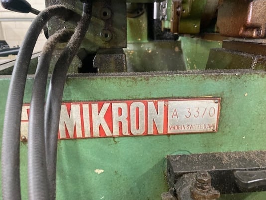 Mikron #A-33, Gear Hobber (Swiss) with lots of tooling, manuals and change gears - Image 5