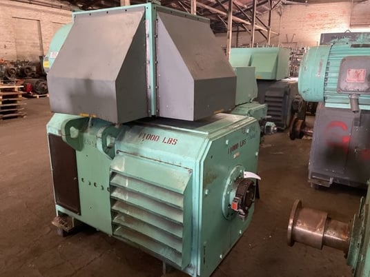 900 HP 1200 RPM General Electric, Frame 6268, DPFVBB, 500 VA, 300/150 VF - Image 2