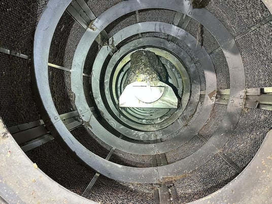 Baycor #MD-S48168TH, rotary fibre drum screen, Stailess steel - Image 2