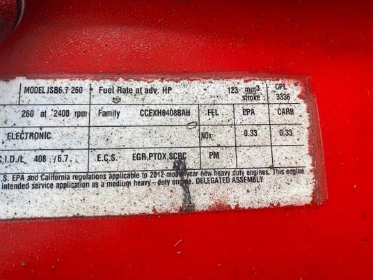 Cummins #ISB, 6.7L diesel engine CM2250 CCEXH0408BAH ISB 6.7L, 2010, 2011, 2012 - Image 7