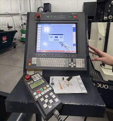 Makino #SP43, CNC wire Electrical Discharge Machine, MGW-S5 control, 2007 - Image 4