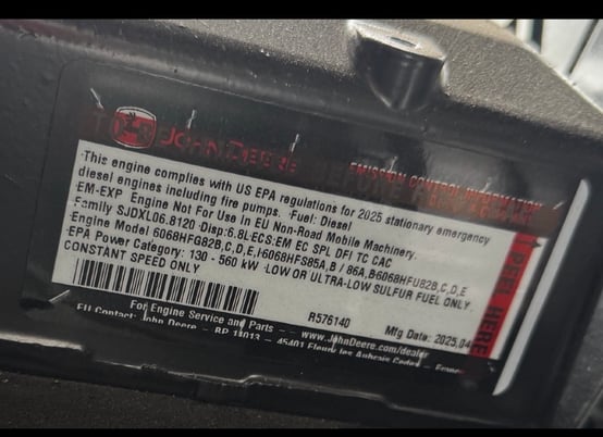 180 KW Kohler/rehlko #180REOZJG, Diesel Generator, new, Zero Hours - Project Cancelation - Image 8