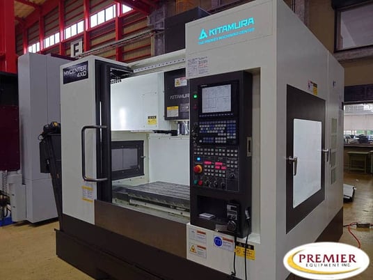 Kitamura #MyCenter-4XiD, CNC vertical machining center, Arumatik Jr., 40.2" X, 20.1" Y, 20.1" Z, 12000 RPM - Image 1