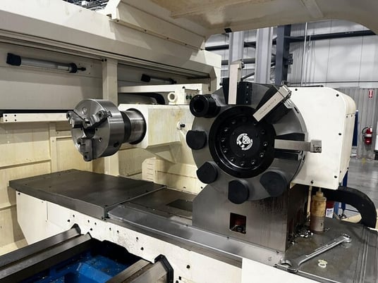 Summit #SC55-10X160M, CNC Lathe, 54.5" swing, 227" machining length, (1) 50" 4-jaw chuck, (1) 26" 4-jaw - Image 2