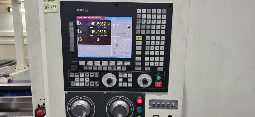 Summit #SC55-10X160M, CNC Lathe, 54.5" swing, 227" machining length, (1) 50" 4-jaw chuck, (1) 26" 4-jaw - Image 8