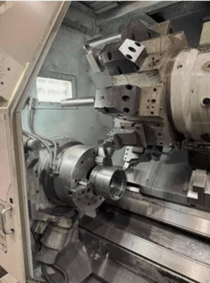 Mazak #Slant-Turn-50N, 2-Axis CNC Lathe, 31.7" swing, 26" turning diameter, 80" machining length, 18" chuck - Image 2