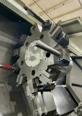 Mazak #Slant-Turn-50N, 2-Axis CNC Lathe, 31.7" swing, 26" turning diameter, 80" machining length, 18" chuck - Image 3