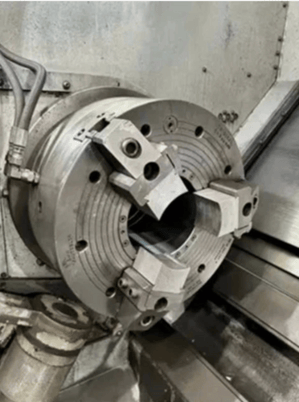 Mazak #Slant-Turn-50N, 2-Axis CNC Lathe, 31.7" swing, 26" turning diameter, 80" machining length, 18" chuck - Image 4