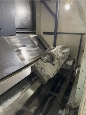 Mazak #Slant-Turn-50N, 2-Axis CNC Lathe, 31.7" swing, 26" turning diameter, 80" machining length, 18" chuck - Image 5