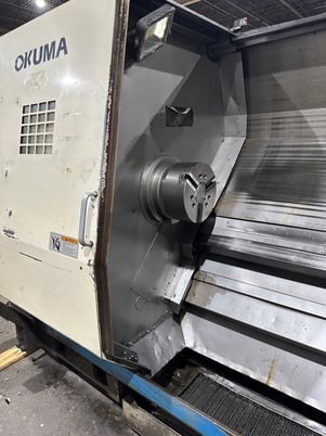 Okuma #Impact-LU-25, CNC Lathe, 25.5" swing, 25" turning diameter, 47" center distance, 12" chuck, 3.1" bar - Image 2