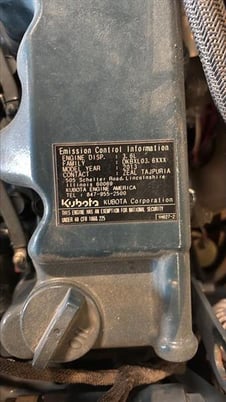 66 HP Kubota #V3600, Engine, unused, warranty - Image 7