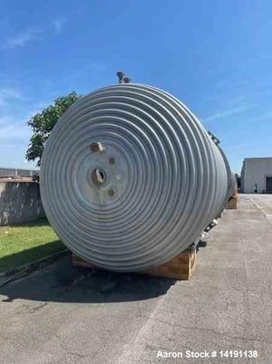 13200 gallon Borghi Srl, Reactor, 304L Stainless Steel, 11.2' diameter x 19.7' height, 87 psi internal, 174 - Image 3